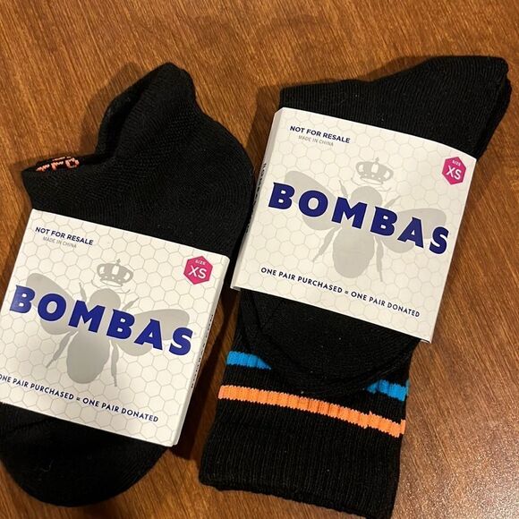 Bombas Other - Bombas size xs bundle it two socks.